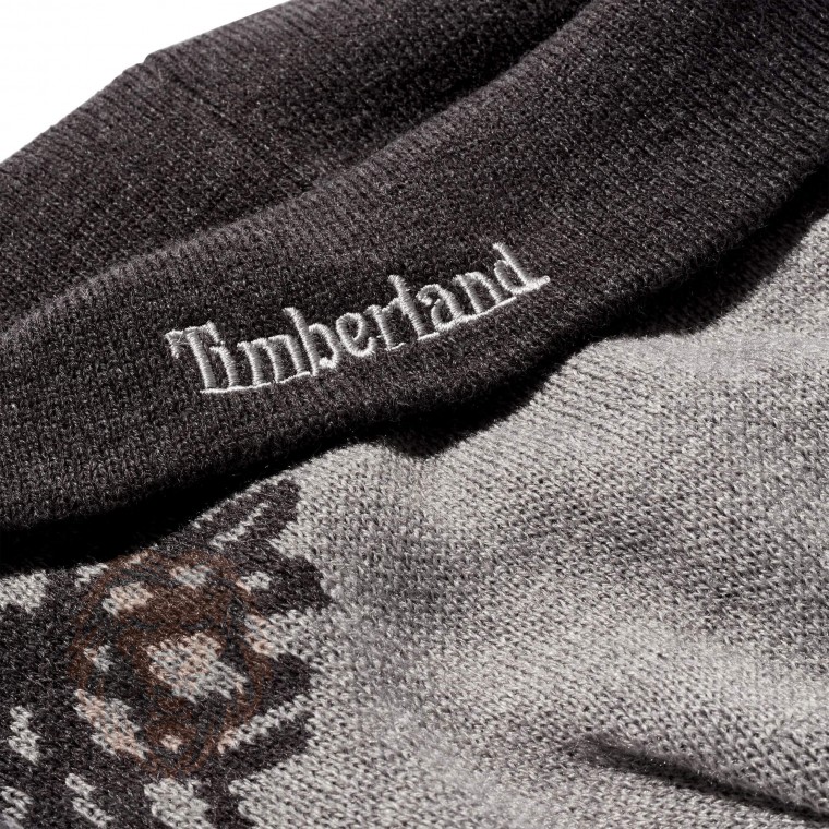 Шапка двостороння Timberland reversible logo beanie TB0A1EGV